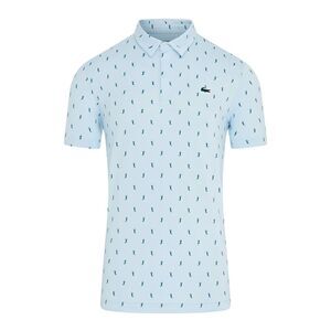 LACOSTE SPORT Polo Shirt Mens Small Blue Performance Stretch Golf Golfer $120